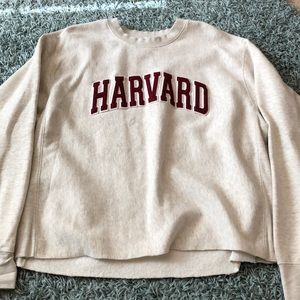 Vintage Harvard Crewneck Sweatshirt